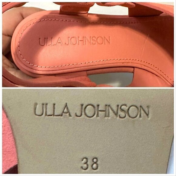 Ulla Johnson Filippa High Heel Sandals in Dahlia, Size 38, New in Box - Picture 11 of 14